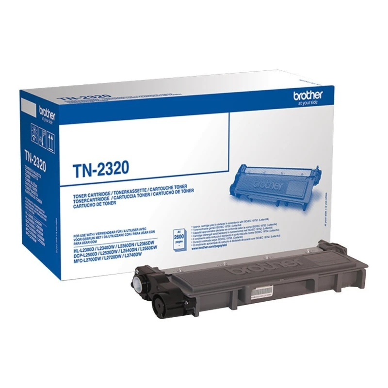 Brother Original TN-2320 Toner Schwarz (hohe Kapazität)