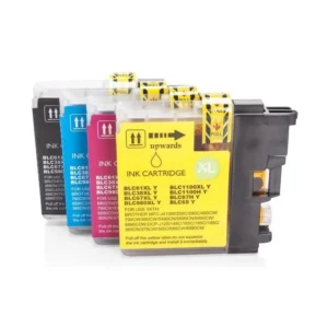 Alternativ zu Brother LC-1100 Tinten Sparset (je 1 x BK,C,M,Y) 4 Stück