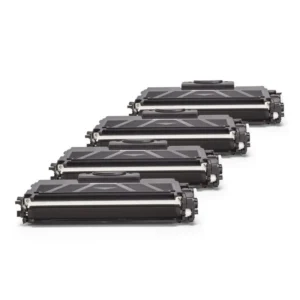 Alternativ zu Brother TN-2010 Toner Schwarz XL Sparset (4 Stück)