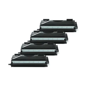 Alternativ zu Brother TN-7600 Toner Schwarz Sparset (4 Stück)