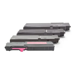 Alternativ zu Dell 593-BBBQ - 593-BBBR / Y5CW4 Toner Sparset 4 Stk. CMYK