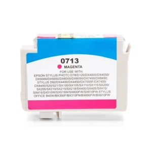 Alternativ zu Epson C13T07134010 / C13T07134012 / T0713 Tinte Magenta