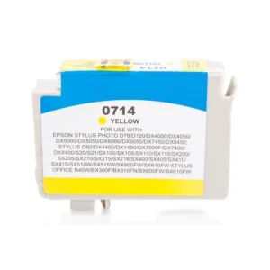 Alternativ zu Epson C13T07144010 / C13T07144012 / T0714 Tinte Gelb