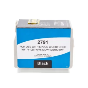 Alternativ zu Epson C13T27914010 / C13T27914012 / 27 XXL Tinte Schwarz