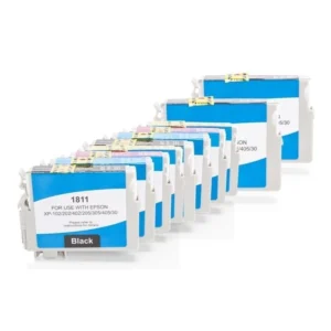 Alternativ zu Epson T1811-T1814/18 XL Tinten Sparset (BK,C,M,Y) 10 Stück