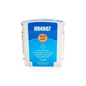 Alternativ zu HP C4907AE / Nr 940 XL Tinte Cyan (mit Chip)