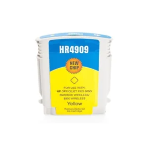 Alternativ zu HP C4909AE / Nr. 940 XL Tinte Gelb (mit Chip)