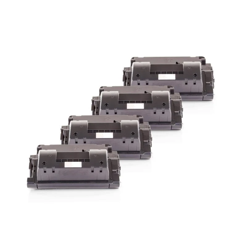 Alternativ zu HP CE390X Toner Schwarz Sparset (4 Stück)