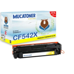 Alternativ zu HP CF542X (203X) Toner Gelb