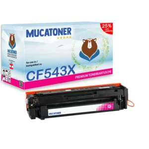 Alternativ zu HP CF543X (203X) Toner Magenta