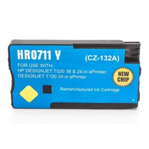 Alternativ zu HP CZ132A / 711 Tinte Gelb