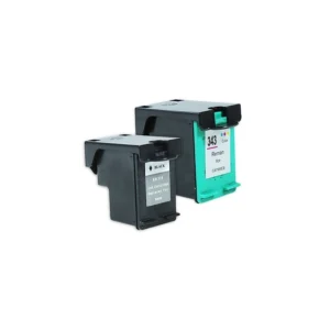 Alternativ zu HP SD449EE / Nr 338 & Nr 343 Tinten Sparset Schwarz & Farbe
