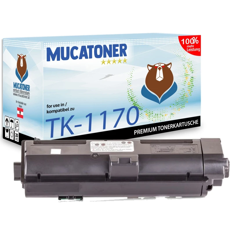 Alternativ zu Kyocera TK-1170 Toner Schwarz