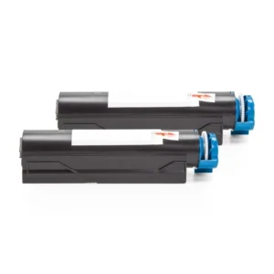 Alternativ zu OKI 45807106 Toner Doppelpack 2 Stk. (Schwarz)