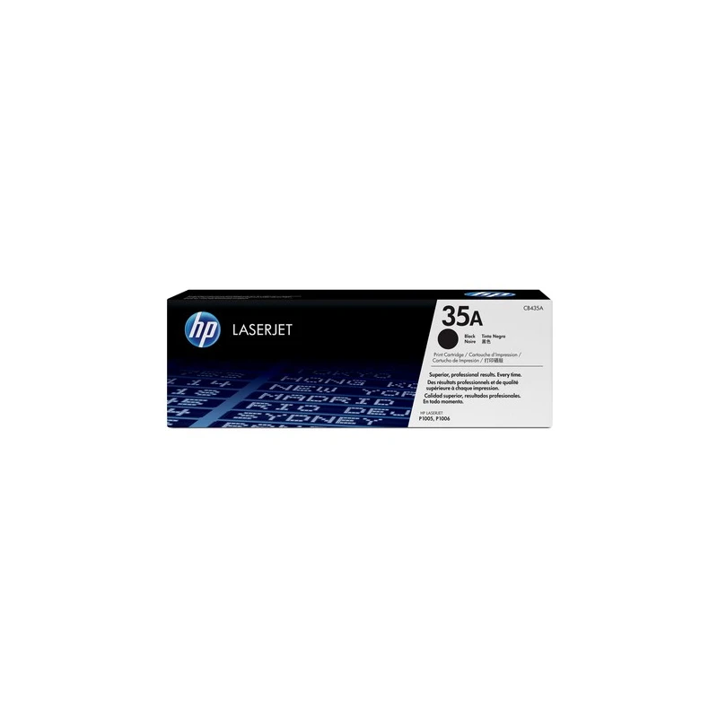 HP Original CB435A / 35A Toner Schwarz