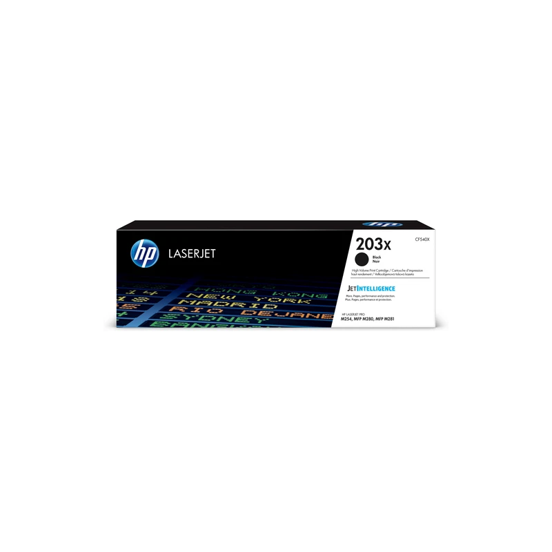 HP Original CF540X (203X) Toner Schwarz