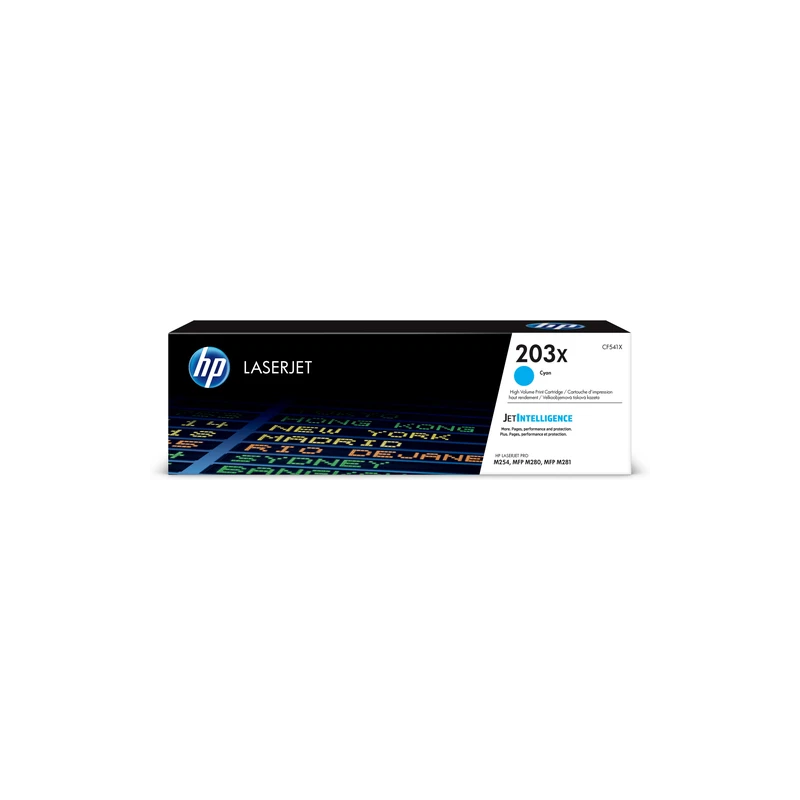 HP Original Toner CF541X (203X) Cyan