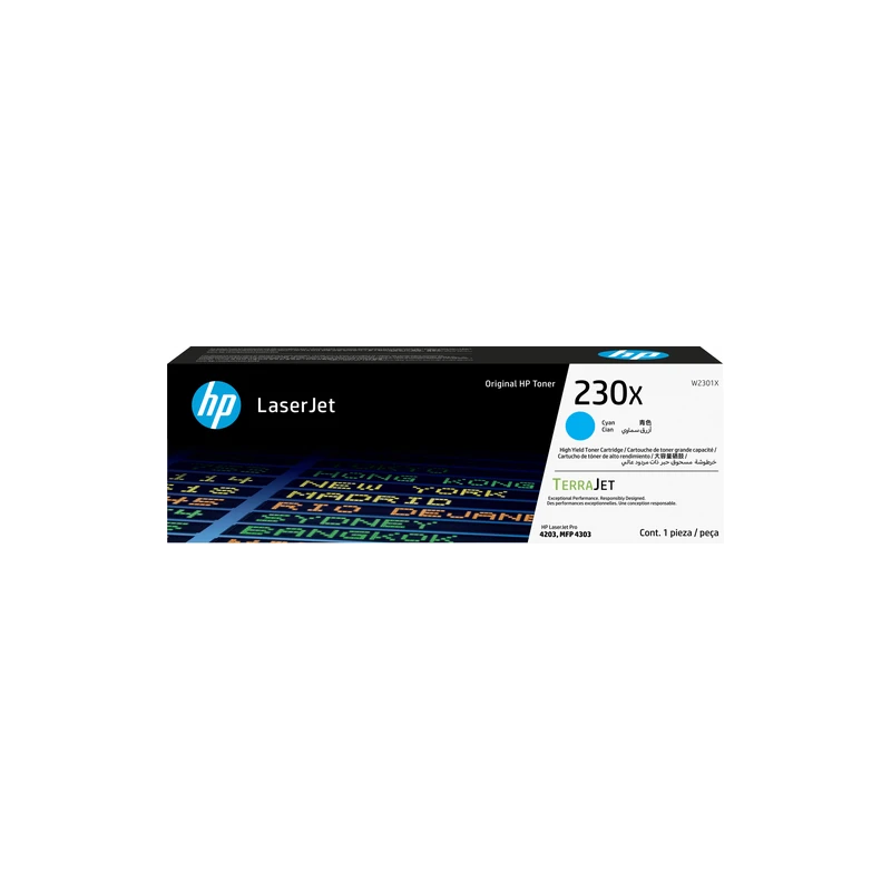 HP Original W2301X / 230X Toner Cyan